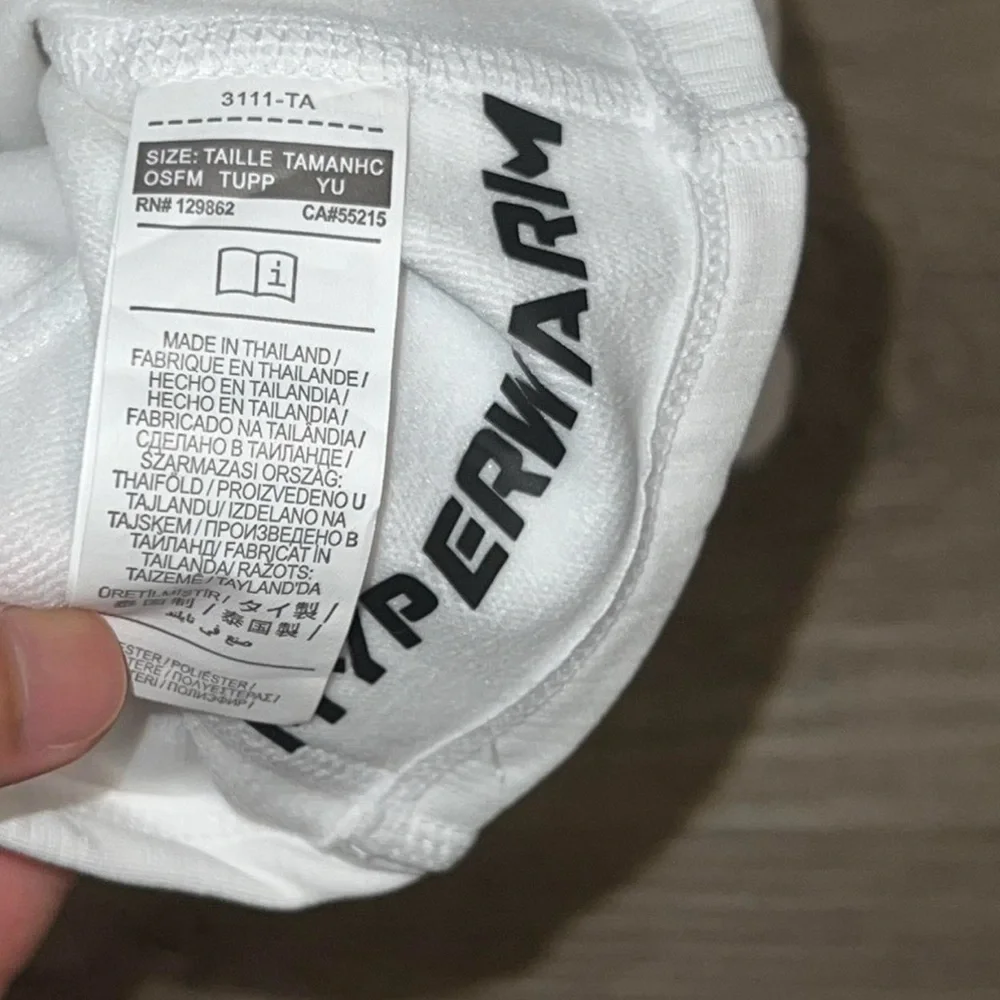 Nike Hyperwarm White Headwear
